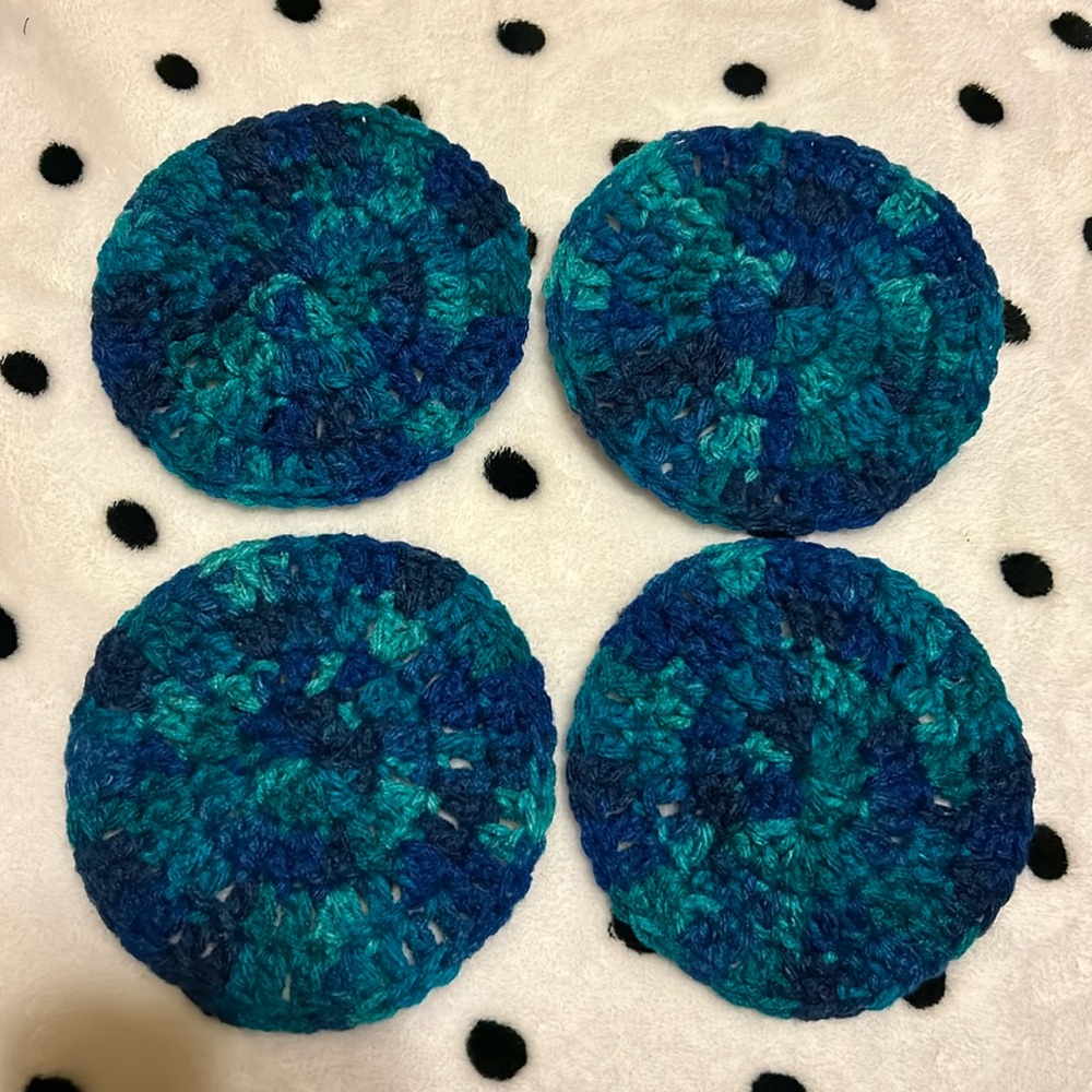 Handmade Crocheted Coasters